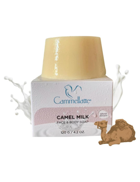 Jabón Natural de Leche de Camello Cammellatte 120g - Facial y Corporal Jabón Natural de Leche de Camello Cammellatte 120g - Facial y Corporal