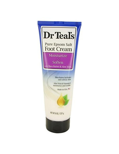 Crema para Pies Dr Teal's con Sal de Epsom 226g Crema para Pies Dr Teal's con Sal de Epsom 226g