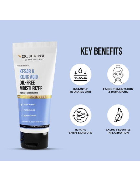 Hidratante Facial Sin Aceite Dr. Sheth 50g Gel Ligero Hidratante Facial Sin Aceite Dr. Sheth 50g Gel Ligero