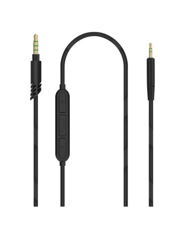 Cable de Audio Linkidea 3.5mm a 2.5mm con Micrófono 1.5m