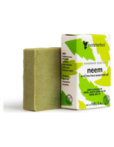 Jabón Natural de Neem Hecho a Mano Extraherbos 100g - Anti-Acné