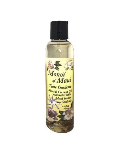 Aceite de Monoi Tiare Gardenia Maui 189 ml - Piel y Cabello