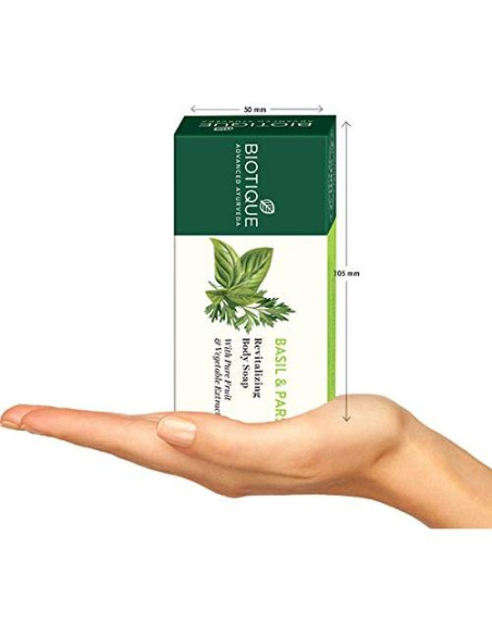 Jabón Corporal Revitalizante Biotique Bio Albahaca 150 g
