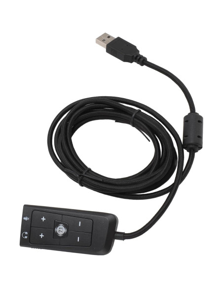 Adaptador de Audio USB a Jack 3.5mm Dpofirs 2m Adaptador de Audio USB a Jack 3.5mm Dpofirs 2m