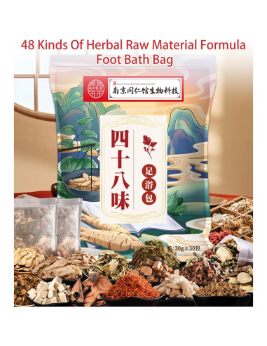 Baño de Pies Detox Herbal CHSSHCRZH 900g - Alivio Fatiga