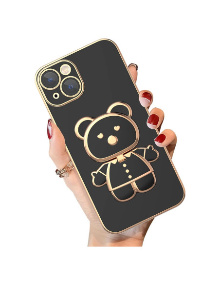 Funda Losin para iPhone 14 Pro Max con Soporte Espejo 3D Funda Losin para iPhone 14 Pro Max con Soporte Espejo 3D