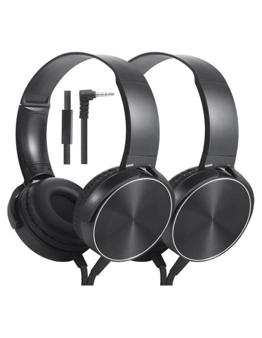 Auriculares con Micrófono Wensdo HY450M para Niños - Paquete de 2