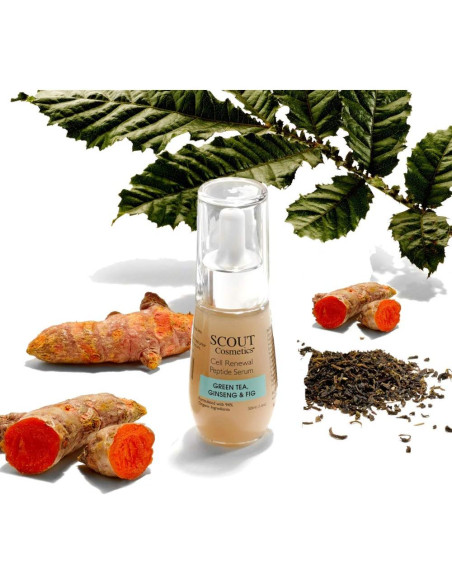Suero Facial SCOUT Cosmetics con Péptidos y Té Verde 30ml Suero Facial SCOUT Cosmetics con Péptidos y Té Verde 30ml