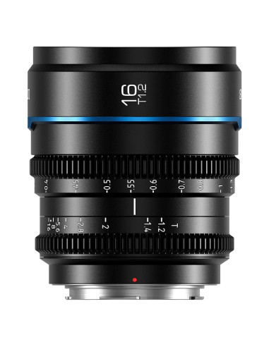 Lente Cine Gran Angular SIRUI Night Walker 16mm T1.2 Montura E