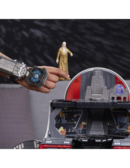 Playset BB-8 2-en-1 Mega Hasbro con Force Link y 2 figuras Playset BB-8 2-en-1 Mega Hasbro con Force Link y 2 figuras
