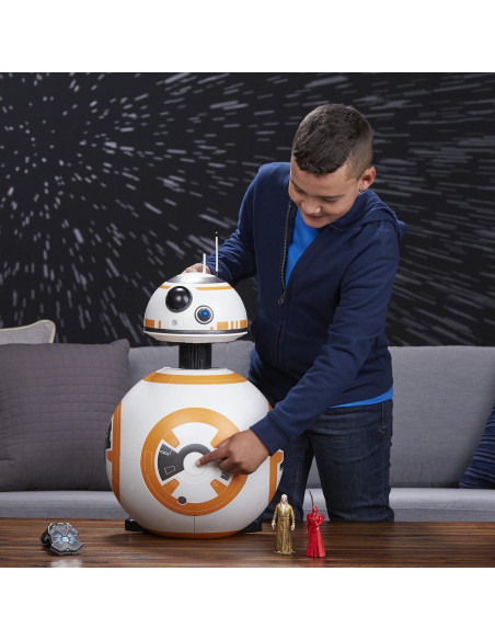 Playset BB-8 2-en-1 Mega Hasbro con Force Link y 2 figuras Playset BB-8 2-en-1 Mega Hasbro con Force Link y 2 figuras
