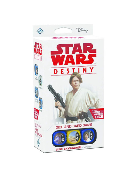 Juego de Inicio Star Wars Destiny Luke Skywalker 2 Jugadores Juego de Inicio Star Wars Destiny Luke Skywalker 2 Jugadores