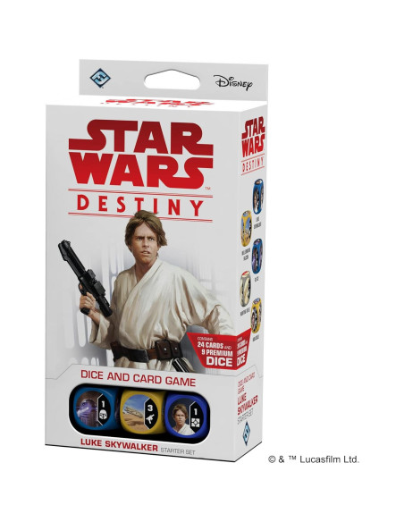 Juego de Inicio Star Wars Destiny Luke Skywalker 2 Jugadores Juego de Inicio Star Wars Destiny Luke Skywalker 2 Jugadores
