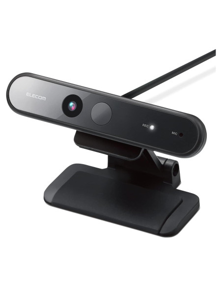 Cámara Web ELECOM UCAM-CF20FBBK Full HD 1080P USB Cámara Web ELECOM UCAM-CF20FBBK Full HD 1080P USB
