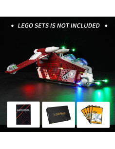Kit de Luz LED para Caza Gunship Lego 75354 - Solo Luces 2