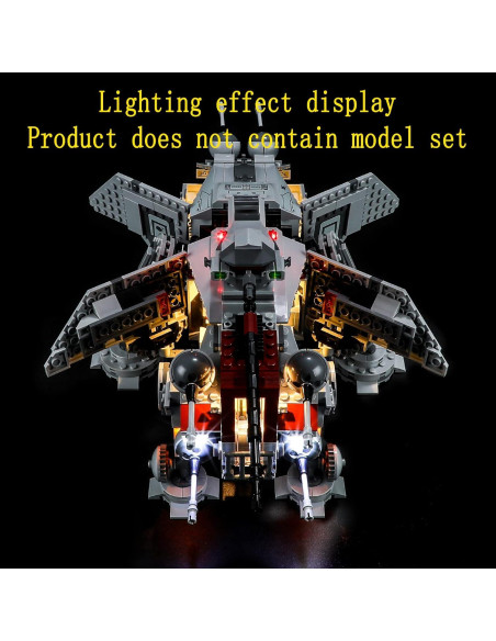 Kit de Luz LED GEAMENT para Lego at-TE Walker 75337 Kit de Luz LED GEAMENT para Lego at-TE Walker 75337