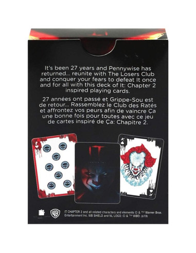 Baraja Temática IT Aquarius - 54 Cartas con Diseño Oficial