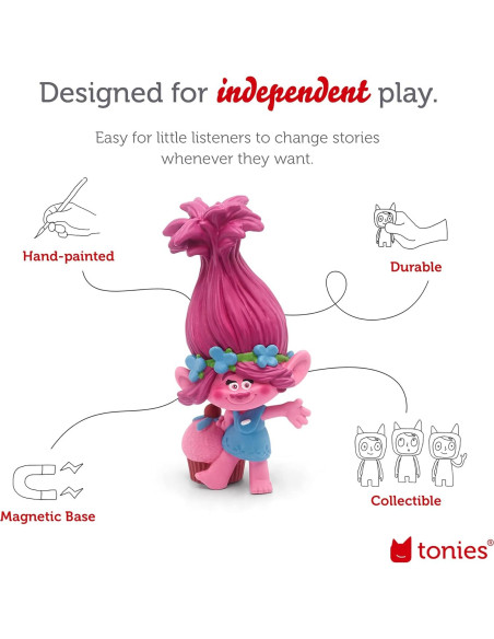 Figurita de Audio Tonies Poppy Trolls Dreamworks 29 min Figurita de Audio Tonies Poppy Trolls Dreamworks 29 min