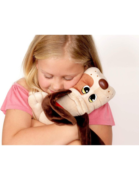 Peluche Pound Puppies Clásico Basic Fun 43 cm Beige Manchas Peluche Pound Puppies Clásico Basic Fun 43 cm Beige Manchas