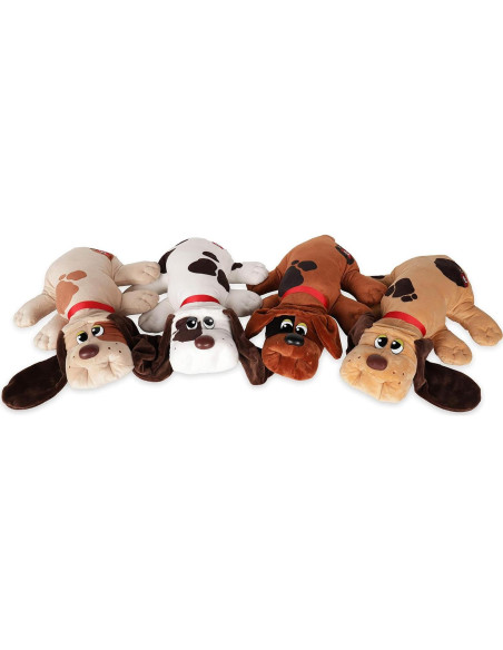 Peluche Pound Puppies Clásico Basic Fun 43 cm Beige Manchas Peluche Pound Puppies Clásico Basic Fun 43 cm Beige Manchas