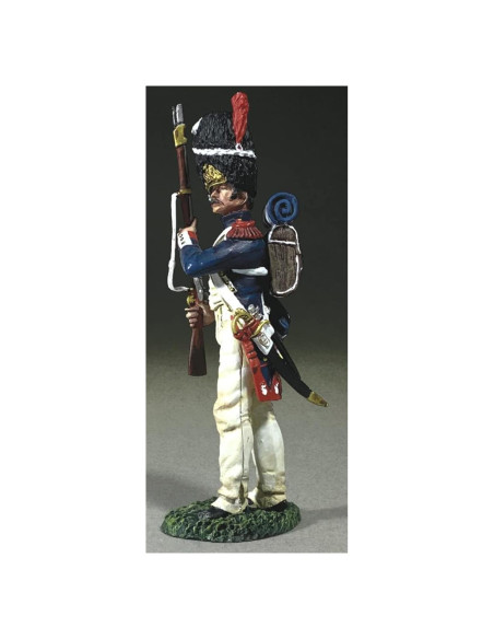 Figura Guardia Imperial Francesa Napoleónica W. Britain 1:30 Metal Figura Guardia Imperial Francesa Napoleónica W. Britain 1:30 Metal
