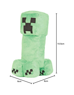 Peluches Minecraft JINX Creeper Verde 26.67 cm 2
