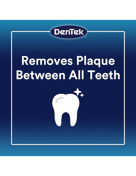 Palillos de Hilo Dental DenTek Limpieza Completa 75 Unidades Palillos de Hilo Dental DenTek Limpieza Completa 75 Unidades