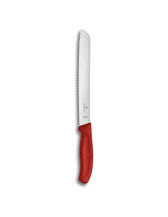 Cuchillo de Pan Victorinox Suizo Clásico 21 cm Rojo