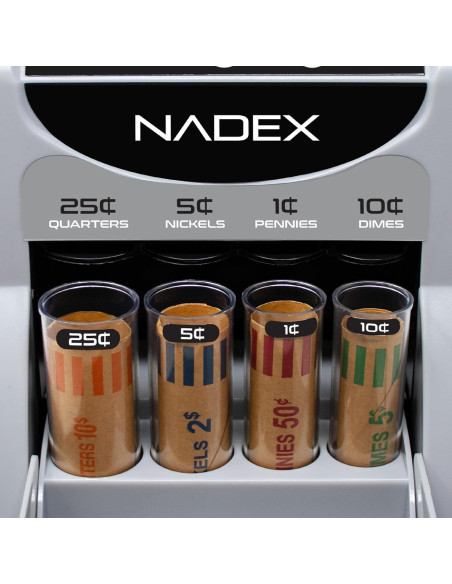 Contador de Monedas Digital Nadex S180 - Clasificador Automático Contador de Monedas Digital Nadex S180 - Clasificador Automático