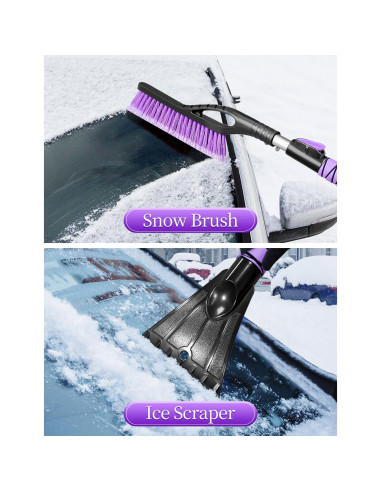 Raspador de Hielo y Cepillo de Nieve HEEYA 2 en 1 Extensible 83.82 cm