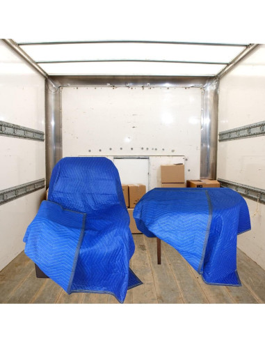 Manteles de Mudanza Pro Economy Uboxes 2.03m x 2.03m Azul