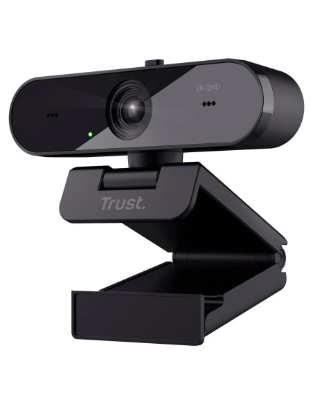 Cámara Web Trust Taxon 2K QHD USB con Enfoque Automático Cámara Web Trust Taxon 2K QHD USB con Enfoque Automático
