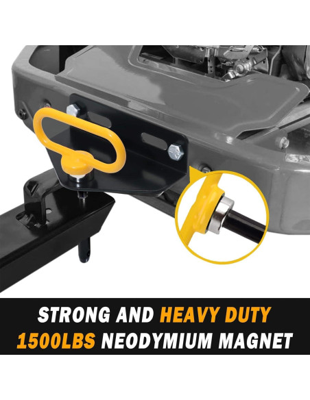 Pasador de Enganche Magnético EilxMag 1/2" Amarillo 680kg Pasador de Enganche Magnético EilxMag 1/2" Amarillo 680kg