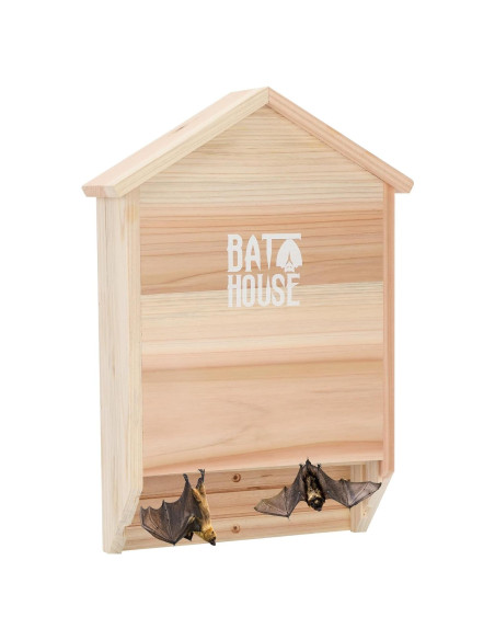 Casa para Murciélagos Sobalai de Madera de Cedro 2 Cámaras Casa para Murciélagos Sobalai de Madera de Cedro 2 Cámaras