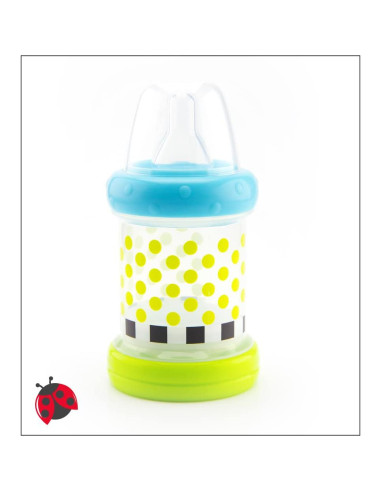 Alimentador Sassy para Bebés - Set de 2 Botellas 120ml con Tetina