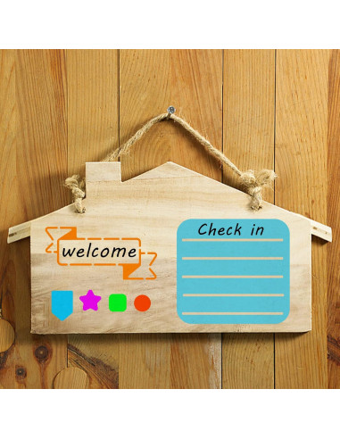 Plantilla de Metal INFUNLY para Dibujo y Scrapbooking 17.7x10.1cm