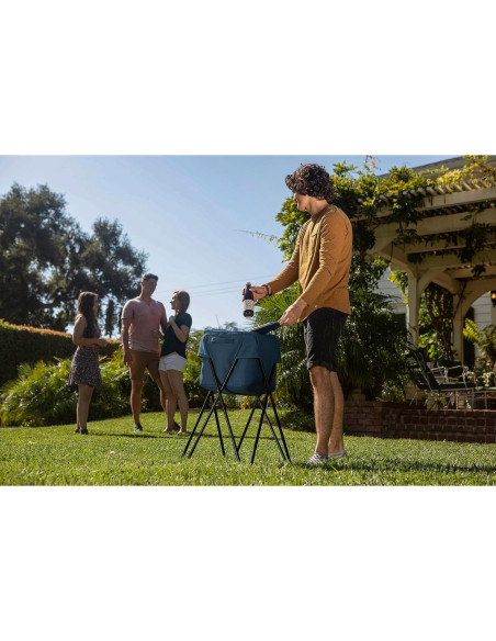 Cooler de Fiesta Camping Oniva 48 Latas Azul Marino Portátil