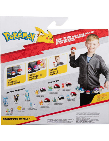 Conjunto Cinturón Clip 'N' Go Pokémon Charmander 2"