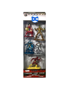 Figuras Coleccionables Nano Metal JADA DC Comics - 5 Pack