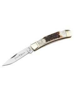 Cuchillo de bolsillo Boker TS 2.0 de ciervo, 7.49 cm, Alemania