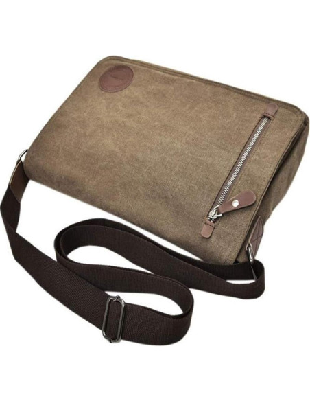 Bolsa Mensajera de Lona Vintage Dealcase para Laptop 11.6-13.3" Bolsa Mensajera de Lona Vintage Dealcase para Laptop 11.6-13.3"