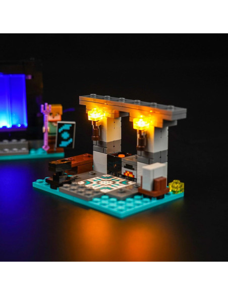 Kit de Luz LED Hilighting para LEGO Minecraft La Armería Kit de Luz LED Hilighting para LEGO Minecraft La Armería