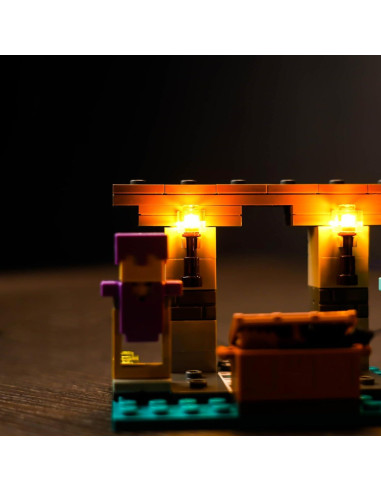 Kit de Luz LED Hilighting para LEGO Minecraft La Armería