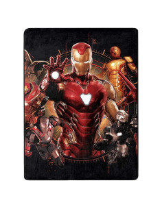 Manta de Toque de Seda Northwest Iron Man 116.8x152.4 cm