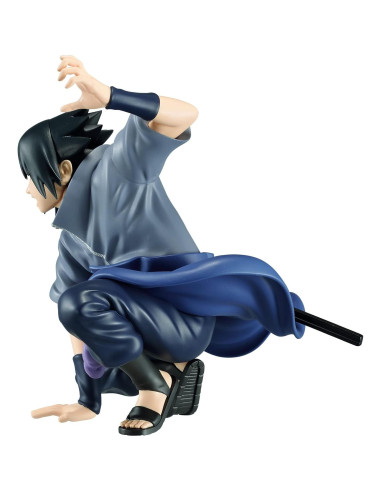 Figura Uchiha Sasuke Banpresto 8.9 cm Panel Spectacle