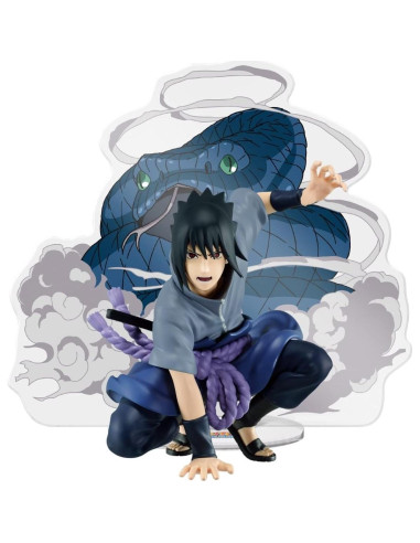 Figura Uchiha Sasuke Banpresto 8.9 cm Panel Spectacle
