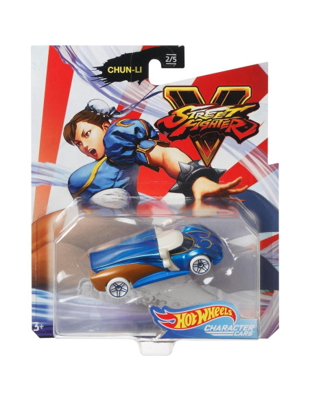 Auto de colección Hot Wheels Chun-Li Street Fighter Auto de colección Hot Wheels Chun-Li Street Fighter