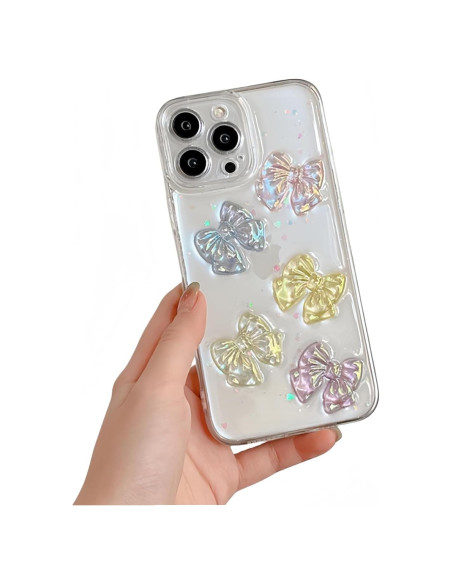 Funda de teléfono YTanzing Lazo 3D para iPhone 14 Pro Max Funda de teléfono YTanzing Lazo 3D para iPhone 14 Pro Max