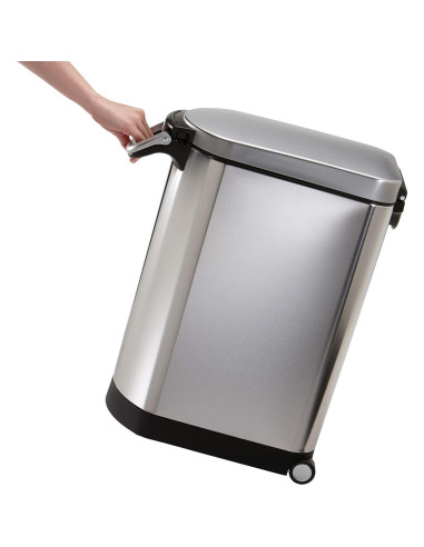Contenedor de Almacenamiento de Comida para Mascotas simplehuman 25L Acero Inoxidable