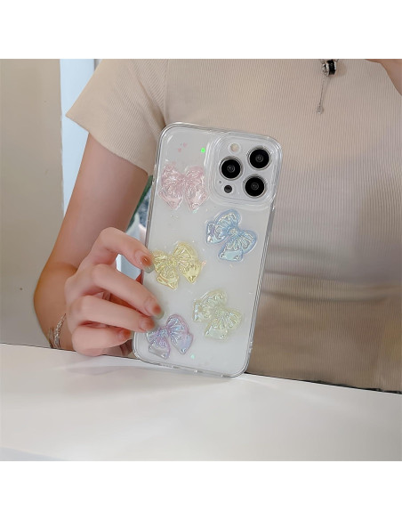 Funda de teléfono YTanzing Lazo 3D para iPhone 14 Pro Max Funda de teléfono YTanzing Lazo 3D para iPhone 14 Pro Max